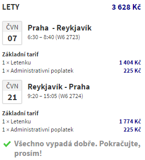Letní Island z Prahy za 3 628 Kč